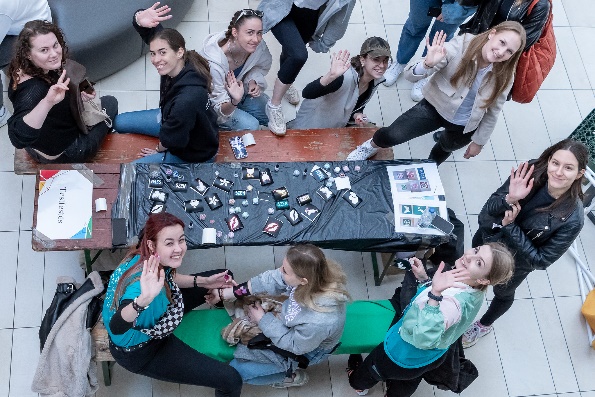 The chill park was the centre of the daytime activities at SZEN 